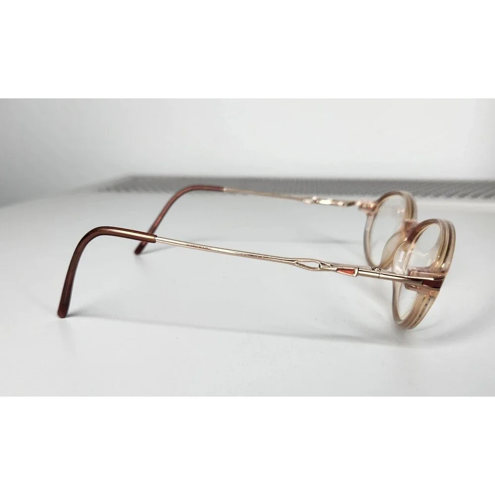 Womens Leapard/Peacock Print 53/16 Eyeglasses Frames